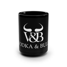 Black Mug, White Horns