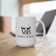 White Mug, Black Horns