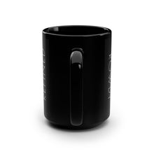 Black Mug, White Horns